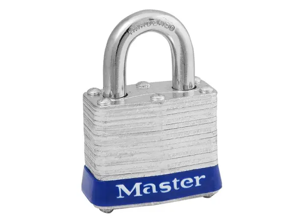 Cadenas à lames en acier Master Lock, 38mm, 4 goupilles