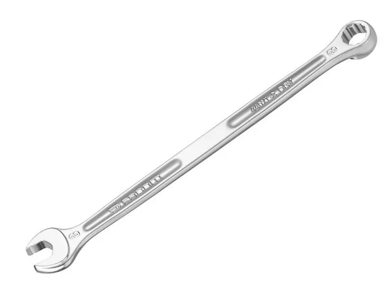 Facom 440XL Long Combination Wrench, 8mm, Chrome Vanadium Steel