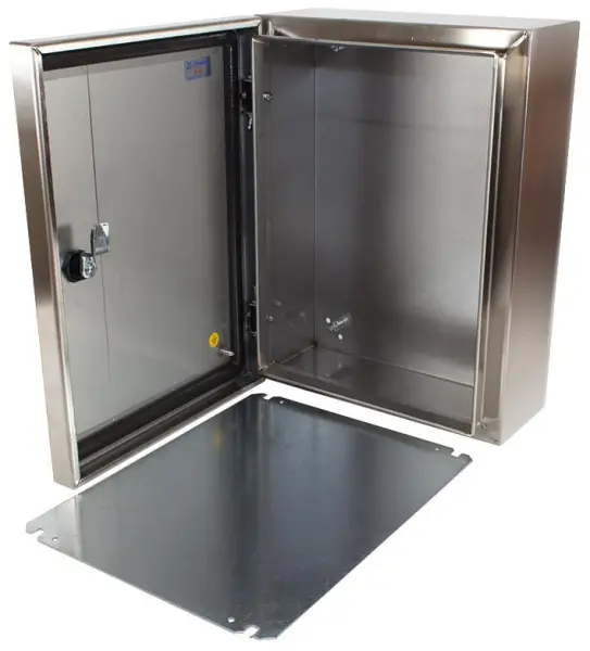 ZANARDO IP66 Stainless Steel Wall Mount Enclosure 300x250x150mm
