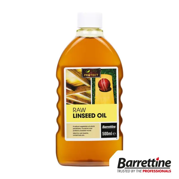 Timco Raw Linseed Oil, Natural Wood Finish, 500ml