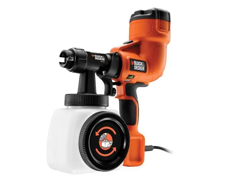 BLACK+DECKER DHVLP Χειροκίνητο Πιστόλι Σύνθεσης, 400W, 1,2L