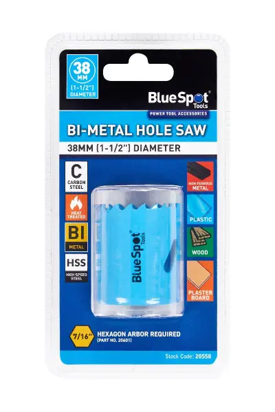 Blue Spot Tools - 38mm Bi-Metal Gatenzaag
