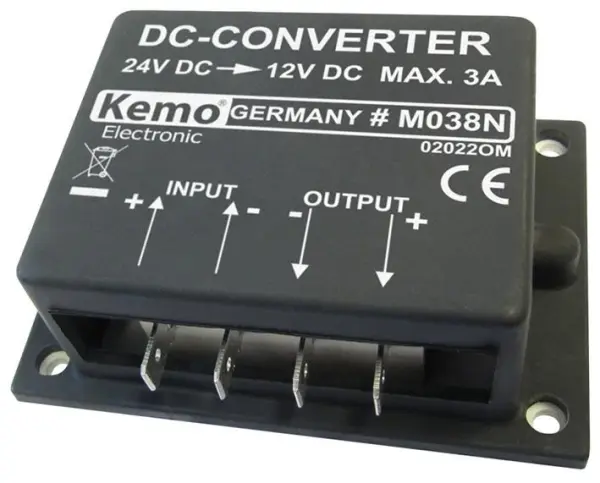 KEMO 24-26V to 12V DC-DC Converter Module, 3A