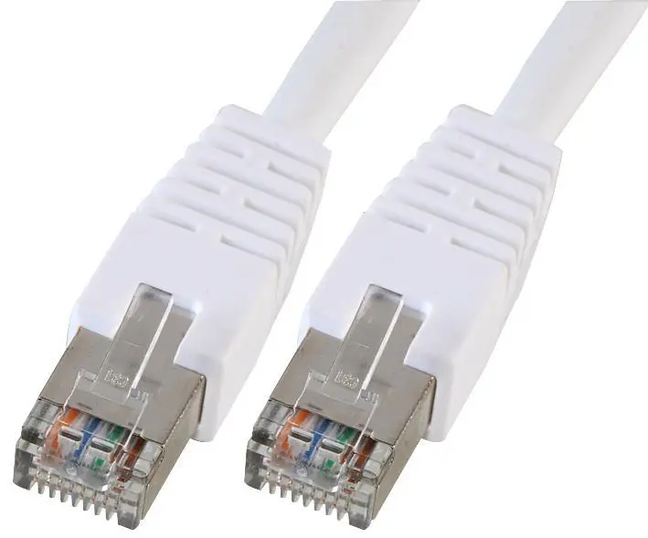 PRO SIGNAL Câble Ethernet RJ45 Cat5e S/FTP 20m Blanc