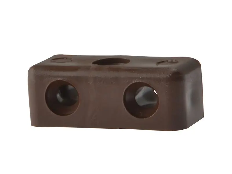 ForgeFix Bloco Discreto Castanho, Nº 6-8, Saco de 100