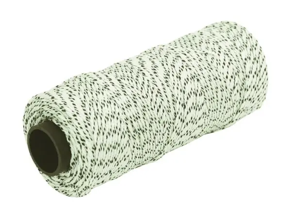 Marshalltown Filo da Muratore in Nylon Legato M635, 152m, Bianco Maculato