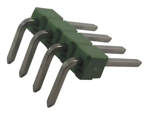 TE Connectivity AMPMODU Mod II Connecteur Angulaire Droit 4 Voies