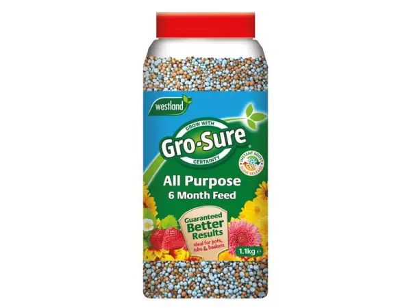 Gro-Sure All Purpose 6 Month Plant Food, 1.1kg