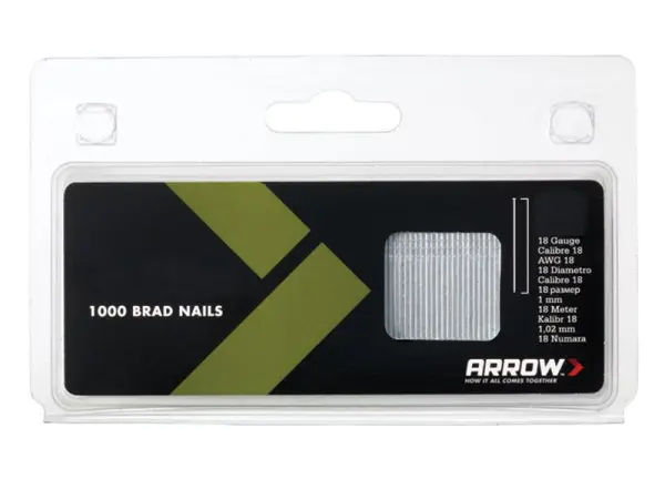 Clous brad Arrow BN1832 50mm (18g) - Boîte de 1000