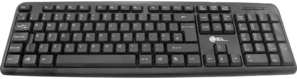 HiLo - Kabelgebundene USB-Tastatur, Schwarz