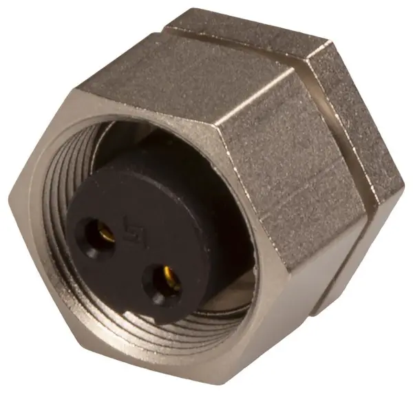BINDER UK Panel Socket, 2 Way