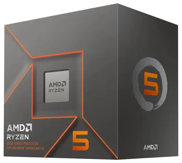 AMD Ryzen 5 8500G 6-Core AM5 3.5GHz CPU Processor with Cooler