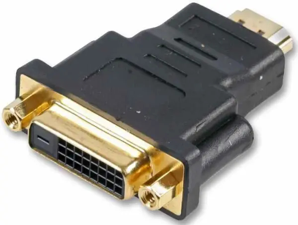 PRO SIGNAL - Adaptateur DVI-D vers HDMI, Connecteurs Dorés