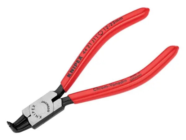 Knipex - Slaisáin Lúb Siúlóra Inmheánacha 44 21 J11, Barr Cuacha 90°, 12-25mm, 