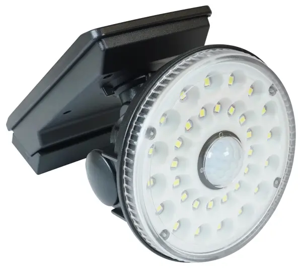 ST HELENS HOME AND GARDEN LED Solar Security Wall Light with PIR, 1000lm, IP54