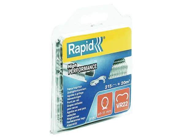 Rapid VR22 갈바니제이션 담장 호그 링, 215개입