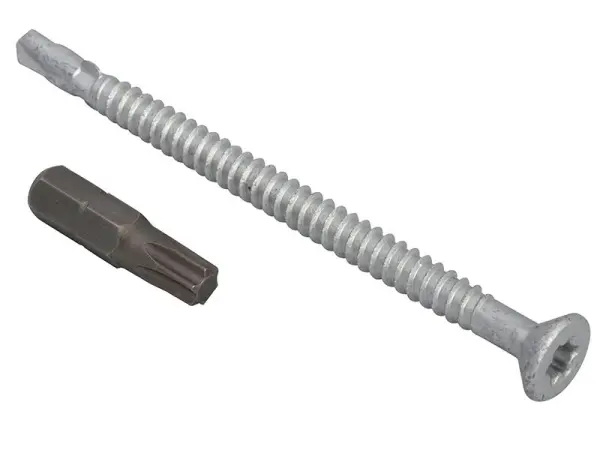 ForgeFix TechFast Roofing Screw 5.5 x 85mm Pack of 50 for Timber to Steel