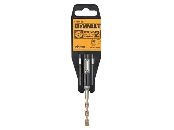 DeWalt SDS Plus Extreme 2 Drill Bit 6mm x 110mm