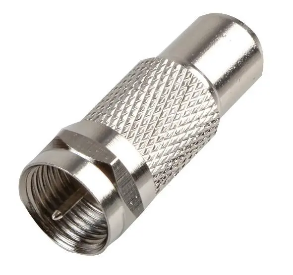 PRO SIGNAL - Phono-Stecker auf F-Stecker Adapter