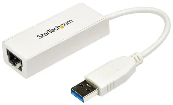 STARTECH USB 3.0 na Gigabit Ethernet adaptér, bílý