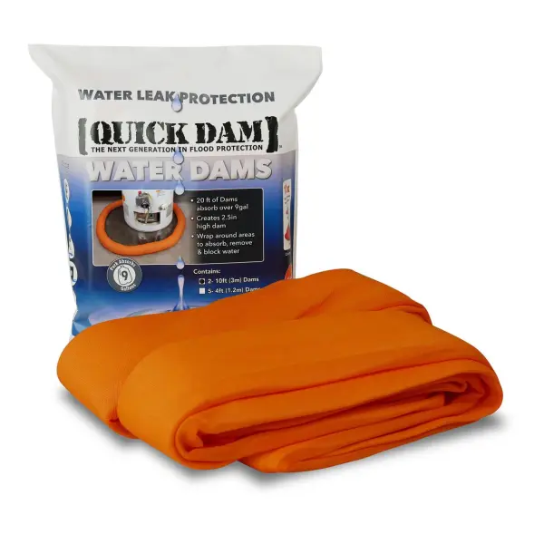 Quick Dam 3m Hi Vis Water Dams, Pack of 2