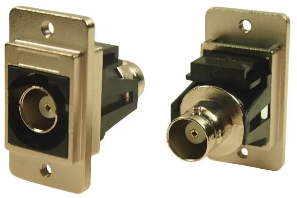 CLIFF ELECTRONIC COMPONENTS - Dual Entry Slim Feedthrough BNC Socket zu BNC-Ste