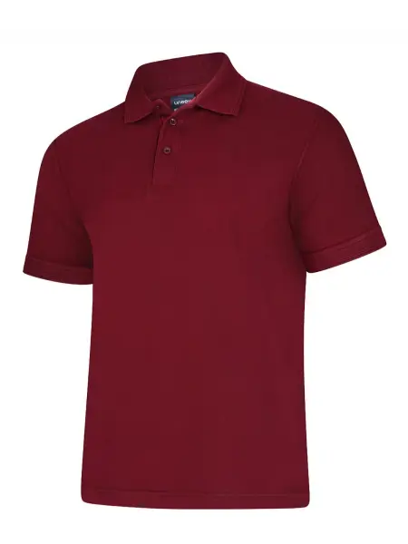 Uneek Polo Deluxe Unisexe - 50% Polyester 50% Coton - Marron - Taille S