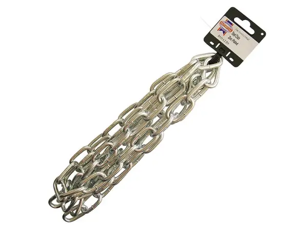 Faithfull Zinc-Plated Chain 6mm x 2.5m, 250kg Load
