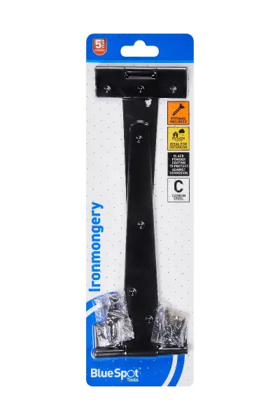 Blue Spot Tools T型铰链 204毫米 黑色粉末涂层