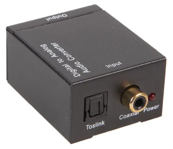 PRO SIGNAL Digital to Analogue Audio Converter, 24-bit