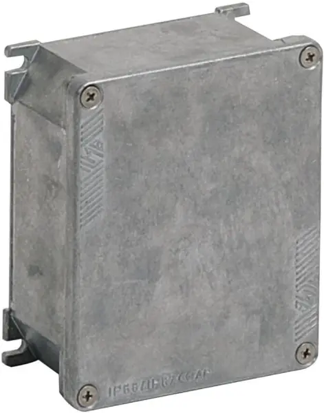 ILME Die-Cast Aluminium Enclosure, IP67, 166x141x64mm, Grey