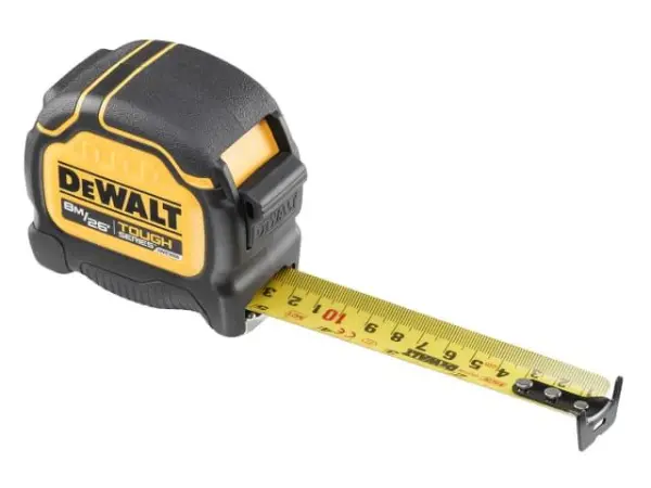 Fita Métrica DEWALT TOUGHSERIES 8m/26ft (Largura 32mm)