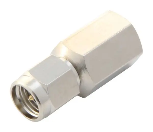 MULTICOMP PRO FME to SMA Plug Adaptor, 50 Ohm, Male-Male