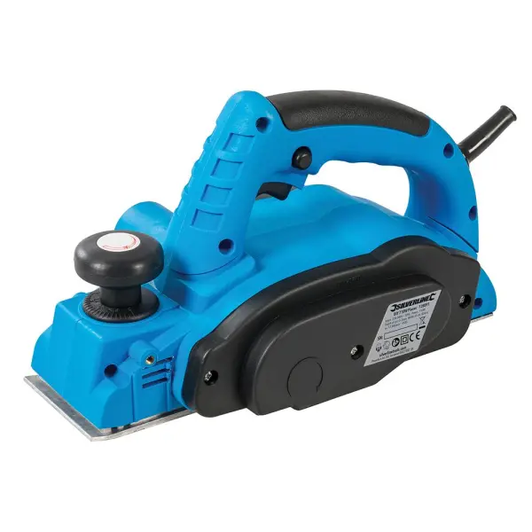 Silverline Cepilladora Eléctrica 710W, 82mm Hoja, 2mm Profundidad