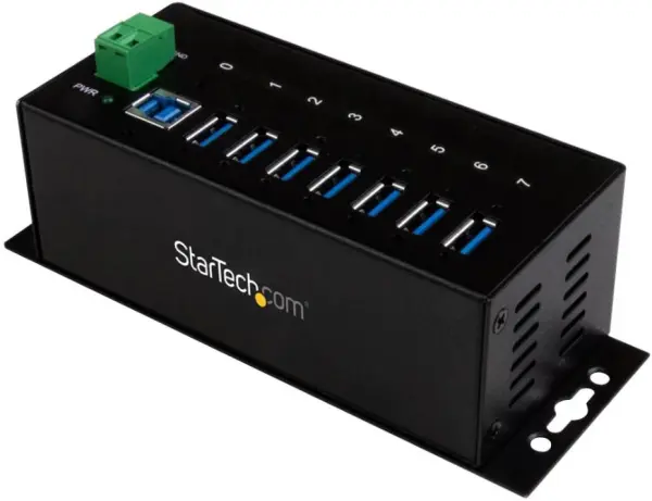 STARTECH - Mol USB 3.0 Tionsclaíoch 7 Porta le Cosaint ESD