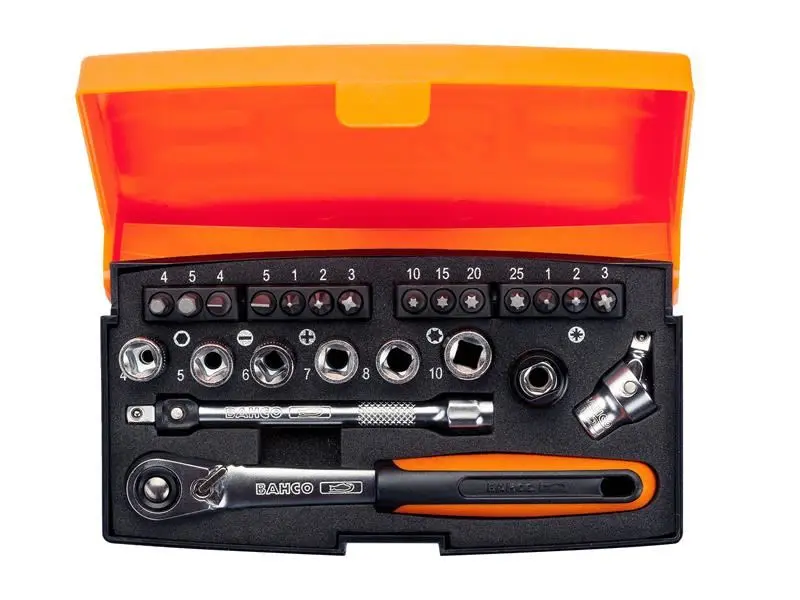 Bahco SL24 1/4in Drive 24-Piece Socket Set
