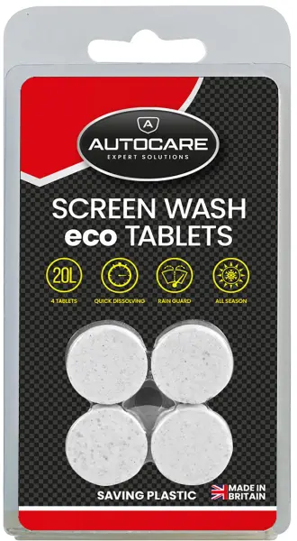 Raraion Screen Wash Eco Tablets, Pack of 4