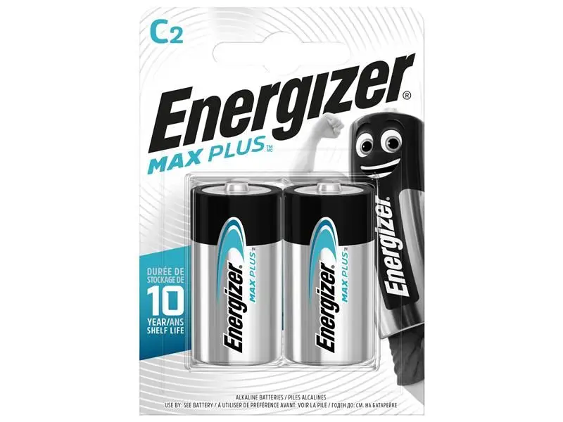 Energizer® MAX PLUS™ C Alkaline Batterien (2er Pack)