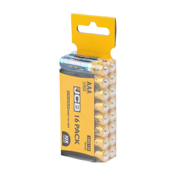 Timco JCB Ultra Alkaline Batterien - AAA