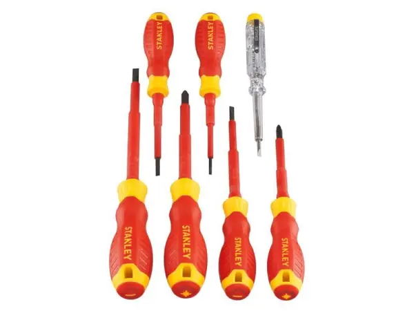 Conjunto de Chaves de Fendas VDE STANLEY®, 7 Peças