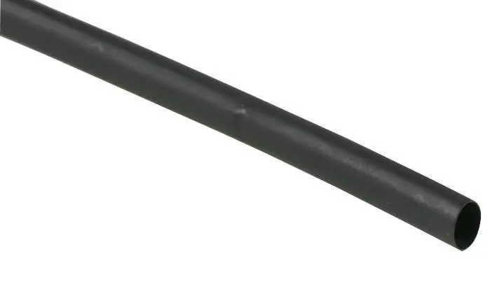 HiLo 6mm Heat Shrink Sleeve, Black, 3:1 Thin Wall, 25m