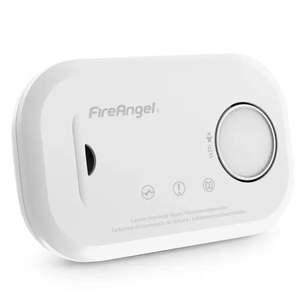 FireAngel Carbon Monoxide Alarm, 10 Year Replaceable Battery