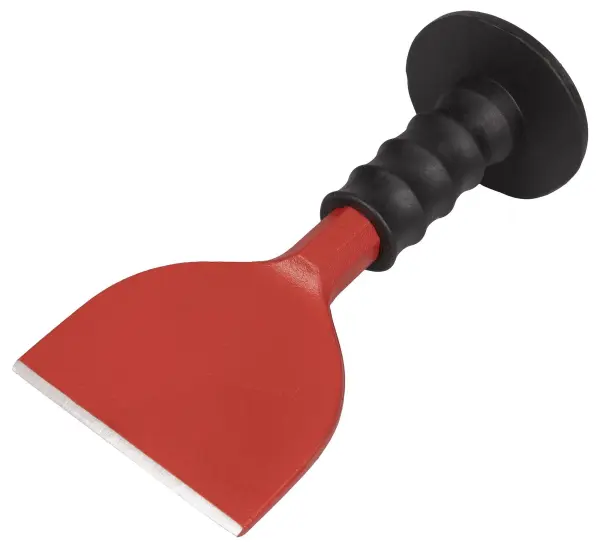 Duratool Carbon Steel Brick Bolster Chisel with Grip Guard 100mm 220mm