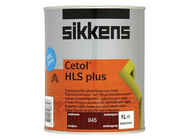 Sikkens - Cetol HLS Plus Pewarna Kayu Lutsinar Warna Mahogani 1 liter