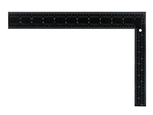 BlueSpot Tools Úhelník pro tesařské práce 300 x 200 mm, uhlíková ocel