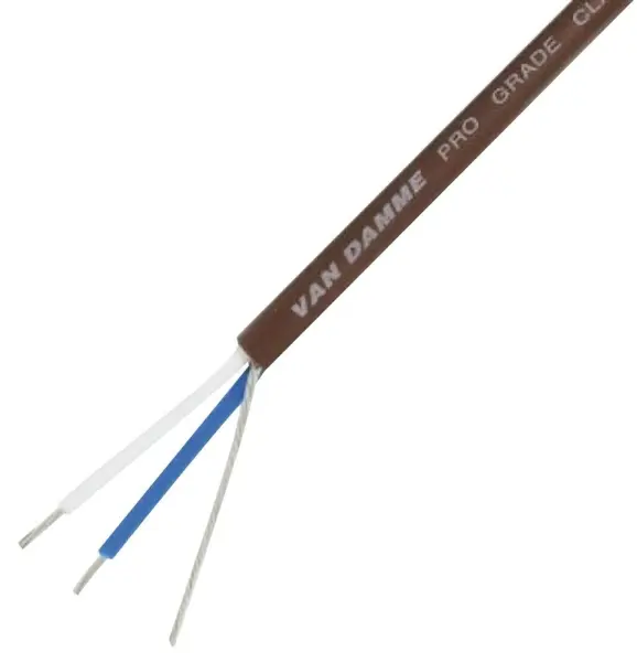 Van Damme Pro Grade Classic XKE Install Cable, Brown, 100m
