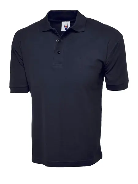 Uneek Polo in Cotone Premium - Blu Scuro - Taglia 4XL