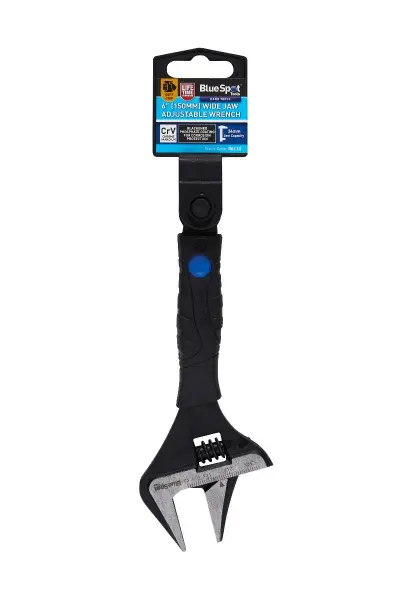 Blue Spot Tools 6英寸宽口活动扳手 150毫米