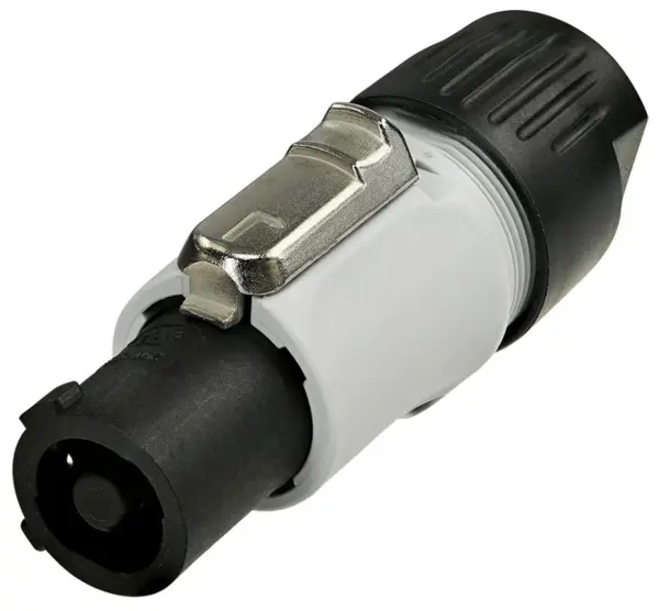 REAN 3극 AC 전원 소켓, 16A, 250V AC, 그레이