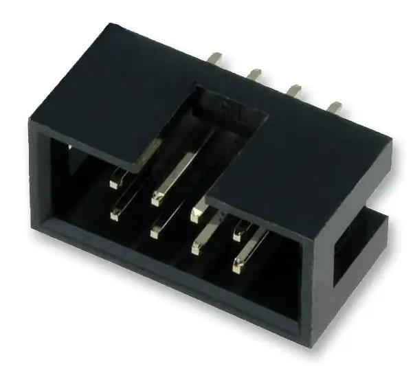 AMPHENOL Conector Vertical, Passo 2.54mm, 8 Vias